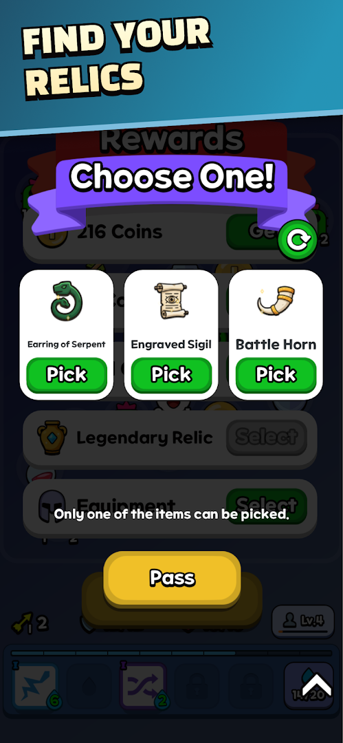 Dungeon Merge Google Play screenshot 4 for the United States